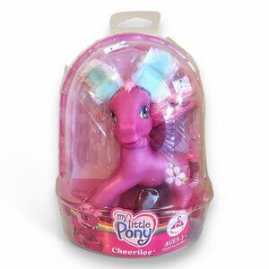Hasbro My Little Pony Dress Up Cheerilee Blue Bunny Ears Easter G3 MLP 2008 NEW